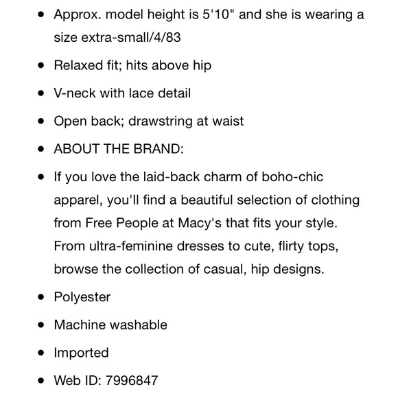 NWT Free People Blouson Brain Pink Top - Picture 6 of 6